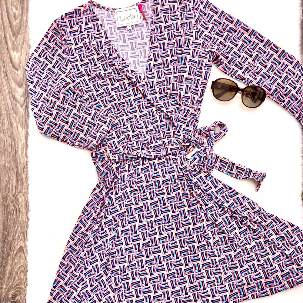 [Leota] GEOMETRIC DRESS (M)